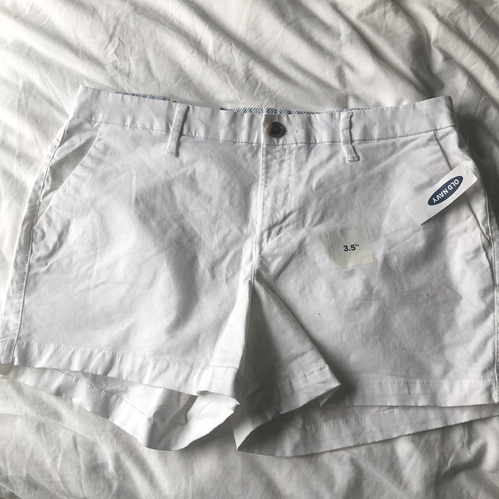 White shorts